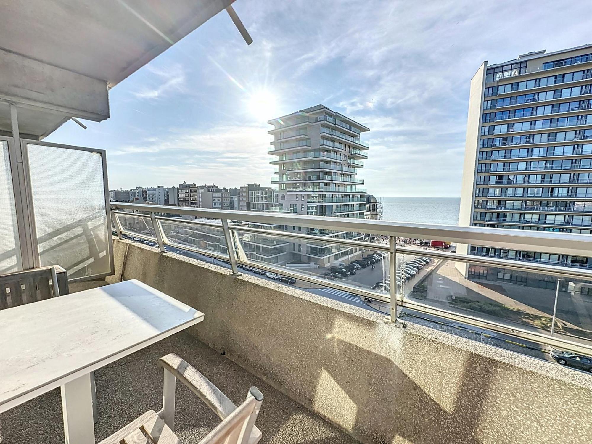 Oostende Studio Royal Ascot Q7 Met Terras En Zeezicht Op Toplocatie Exterior photo